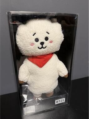 BT21 RJ Plush Standing Doll Line Friends Official BTS